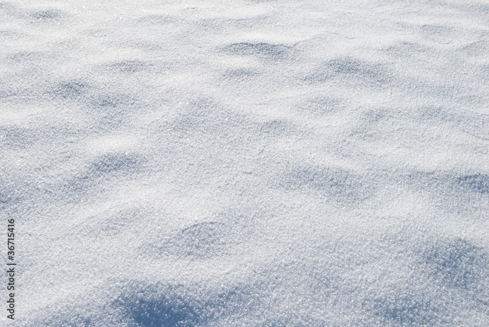 Waves of snow bumps Waves of snow bumps