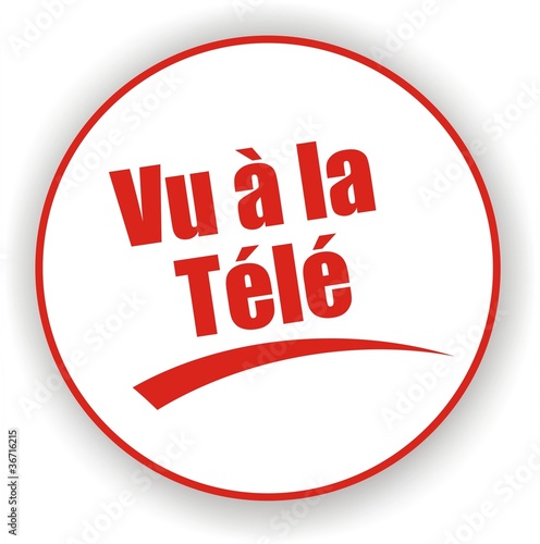 bouton vu à la télé