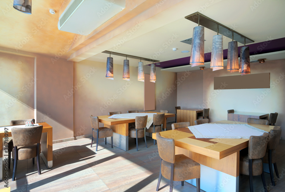 Restaurant interior Restaurant interior