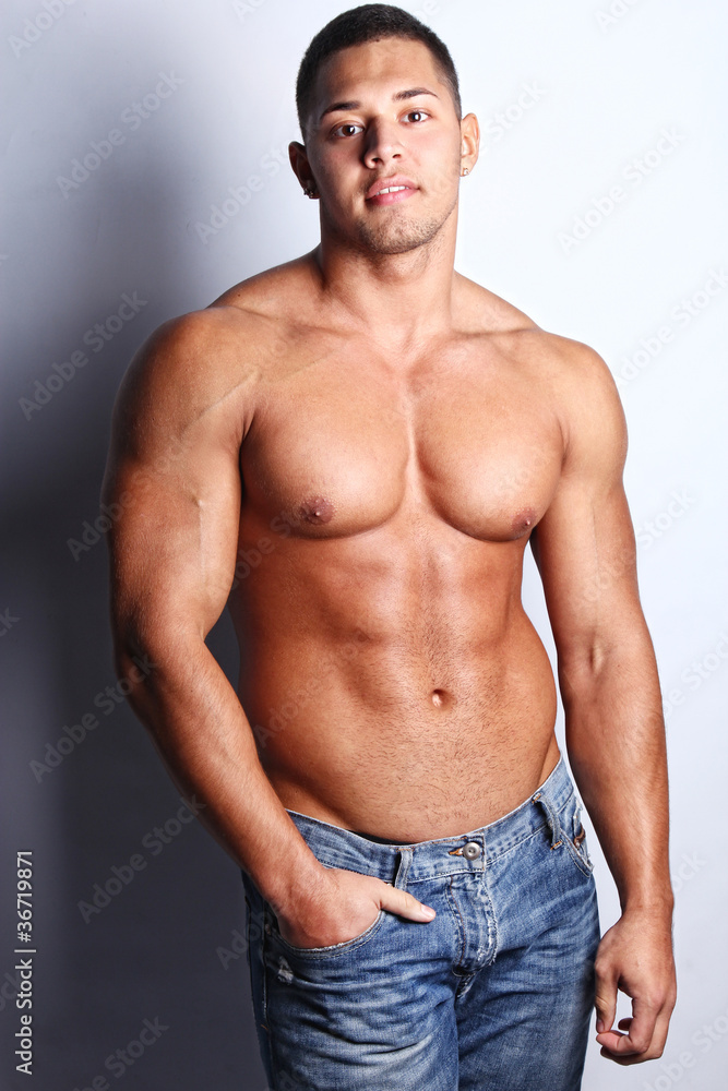 Fashion shoot of a sexy man Fashion shoot of a sexy man