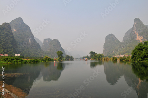 Rivière Li en Chine
