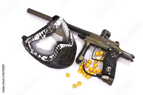 Paintball Mask and Ego 10