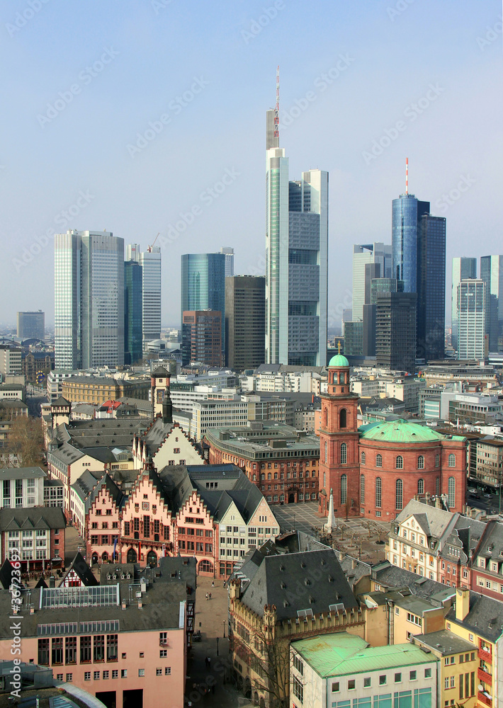 Frankfurt am Main von oben