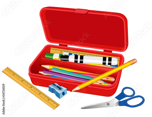 Pencil Box for School, Home and Office.