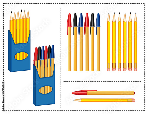 Pens and Pencils Boxes