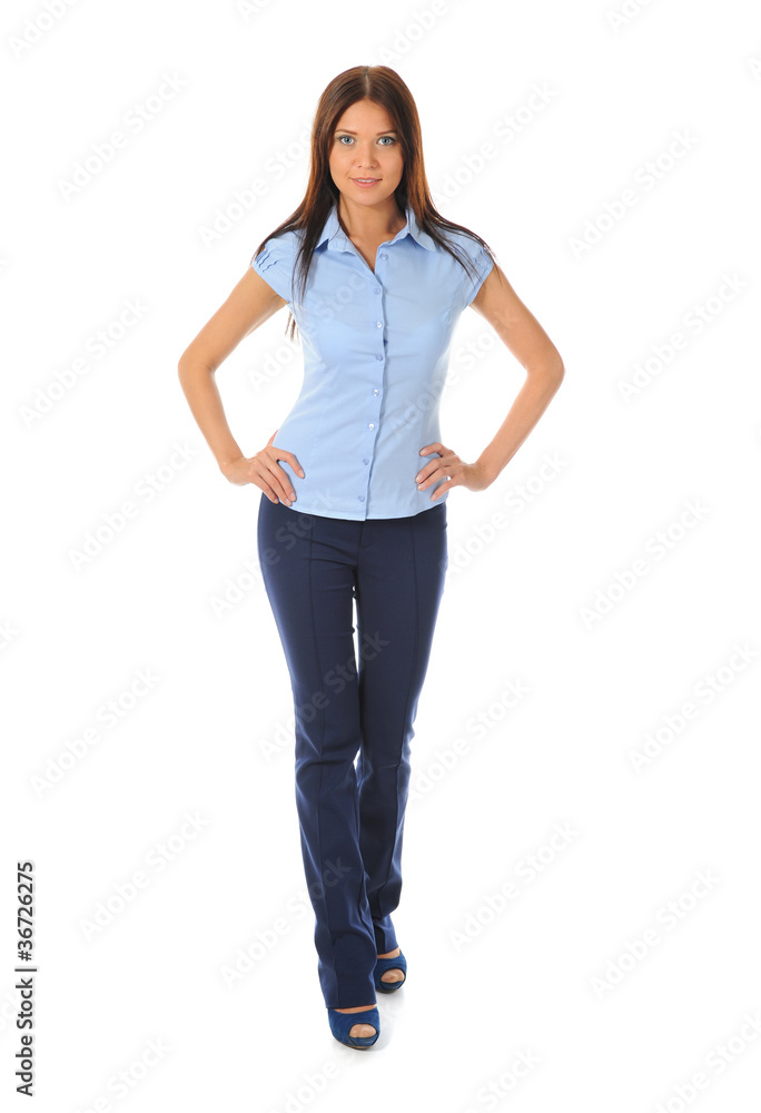 Portrait of a happy young business woman Portrait of a happy young business woman