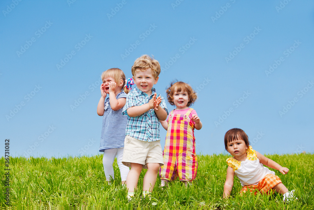 Fototapeta premium Toddlers