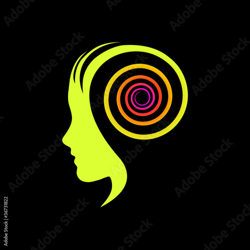 Logo dynamic thinking # Vector