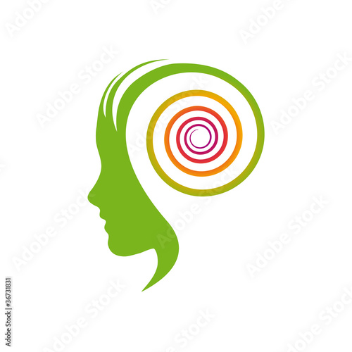 Logo dynamic thinking # Vector