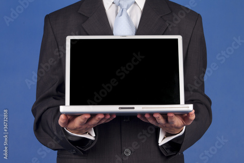 Obraz na płótnie Business computer w salonie