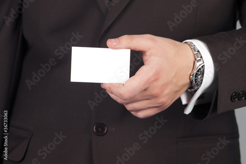 Obraz na płótnie Business card w salonie