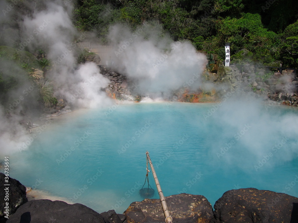 Obraz premium 別府 海地獄