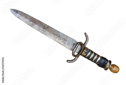 Photo medieval dagger