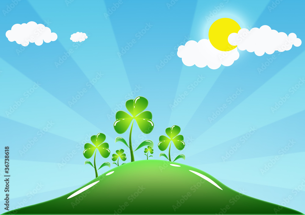 green clover vector green clover vector