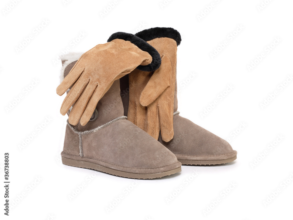 Female Gloves And Boots