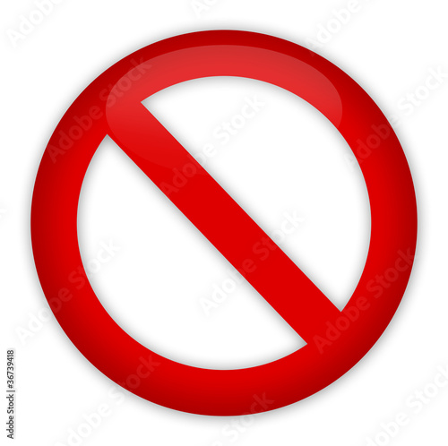 Free Download Prohibition Sign - GFXLoad
