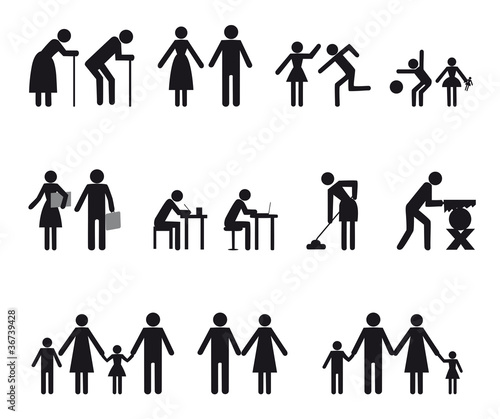 icônes personnages