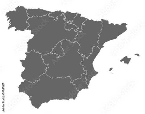 Map of Spain