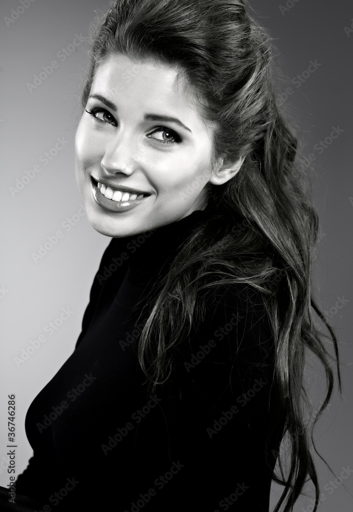 BW Portrait of sexy woman BW Portrait of sexy woman
