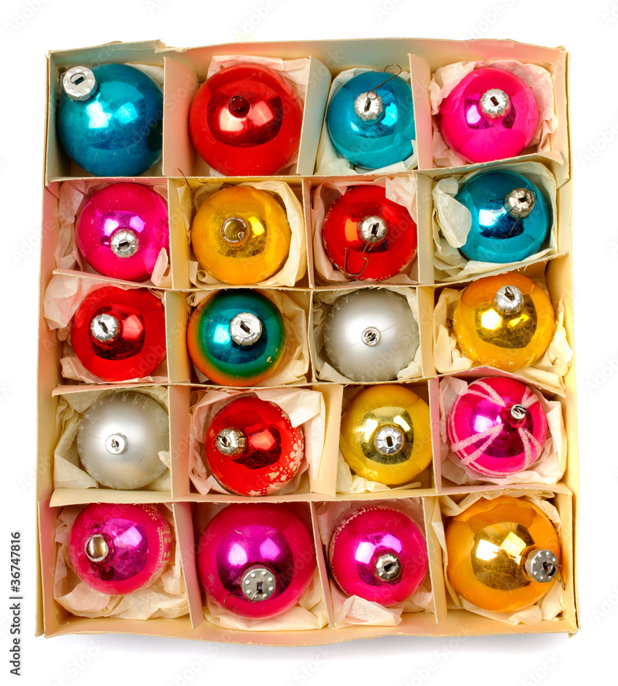 Fototapeta premium Cristmas balls