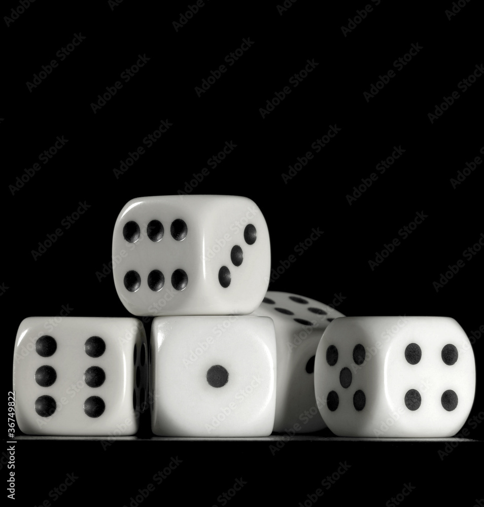 fallen dice