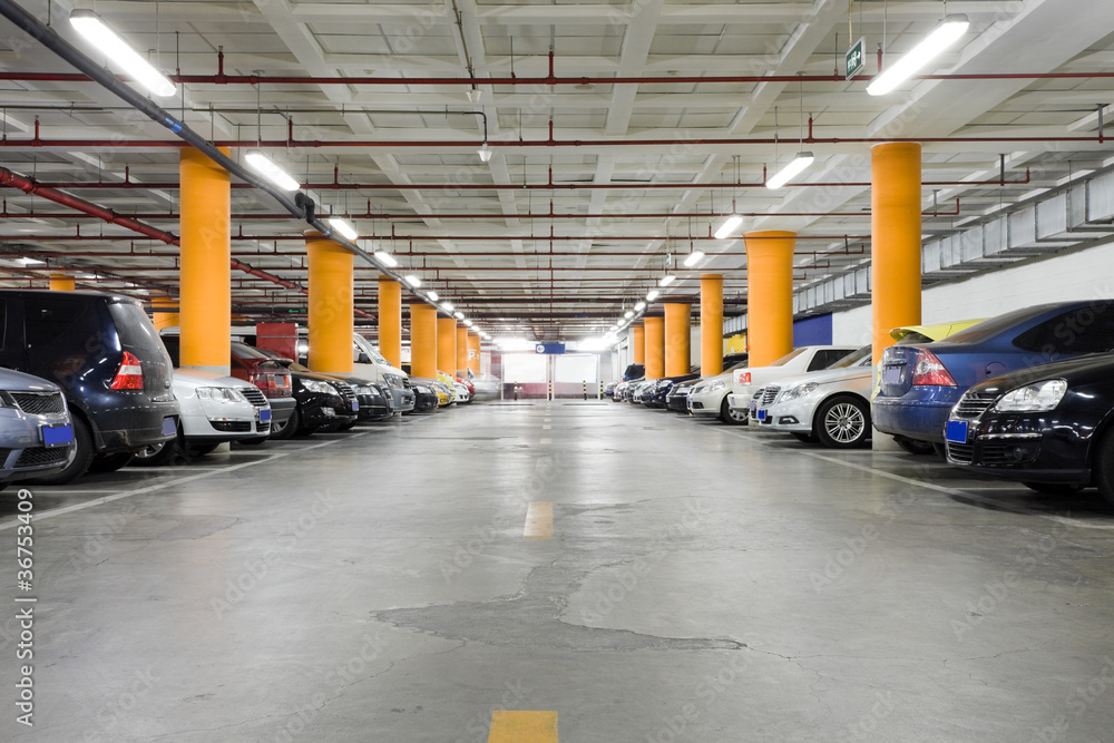 Underground garage Underground garage
