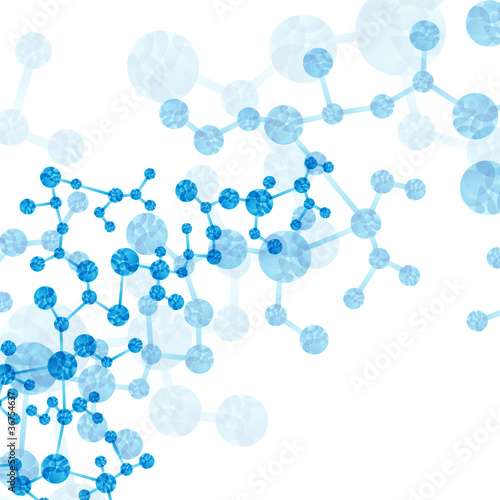 dna molecule, abstract background