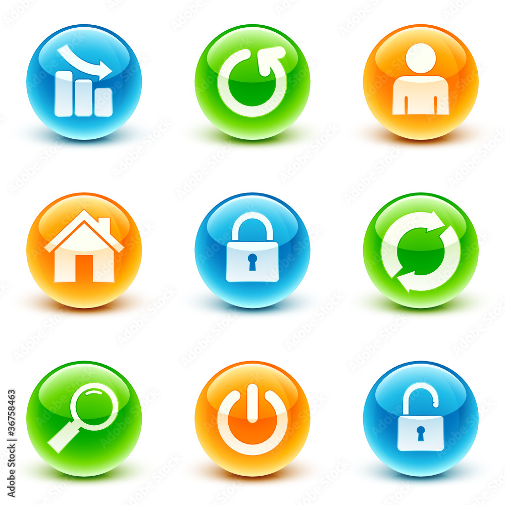 icône bouton internet