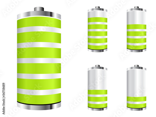 battery icons