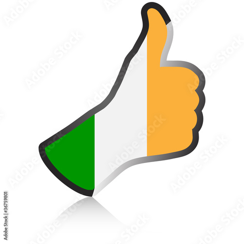 irelanden hand giving ok