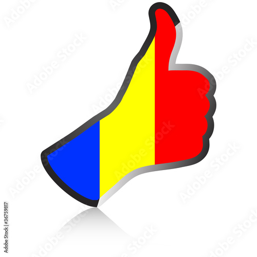 romanian hand giving ok