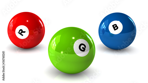 RGB Billard Freigestellt