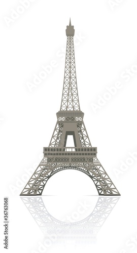 Eiffel tower in Paris