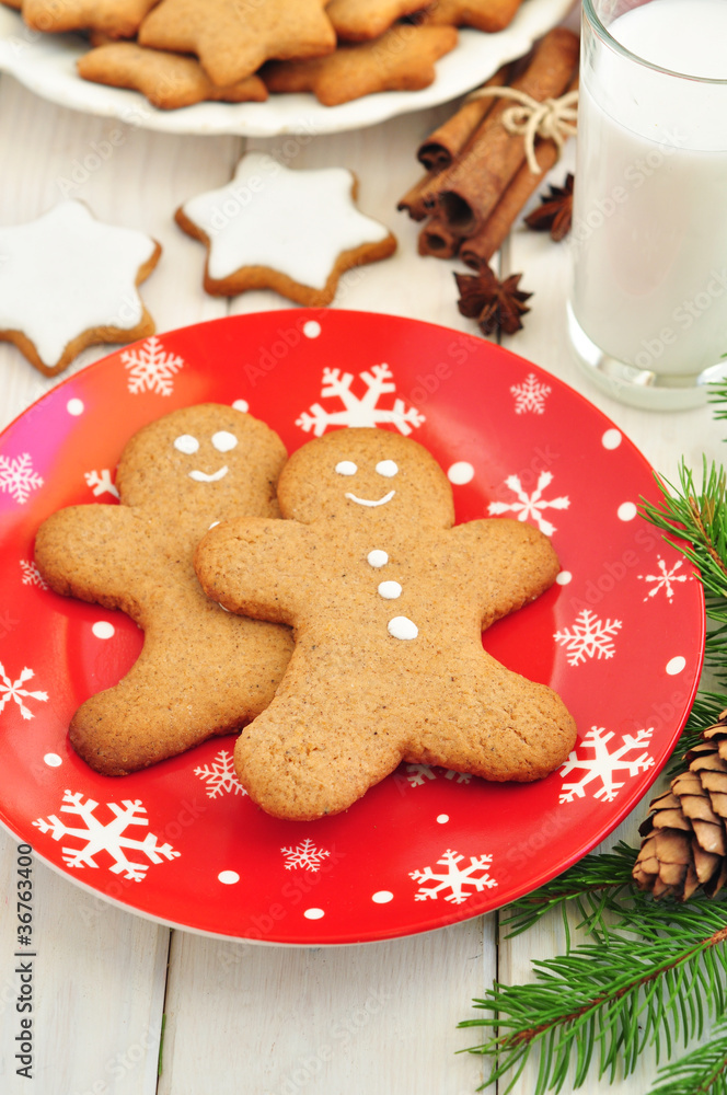 Gingerbread man cookie Gingerbread man cookie