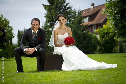 Hochzeitspaar...... photo