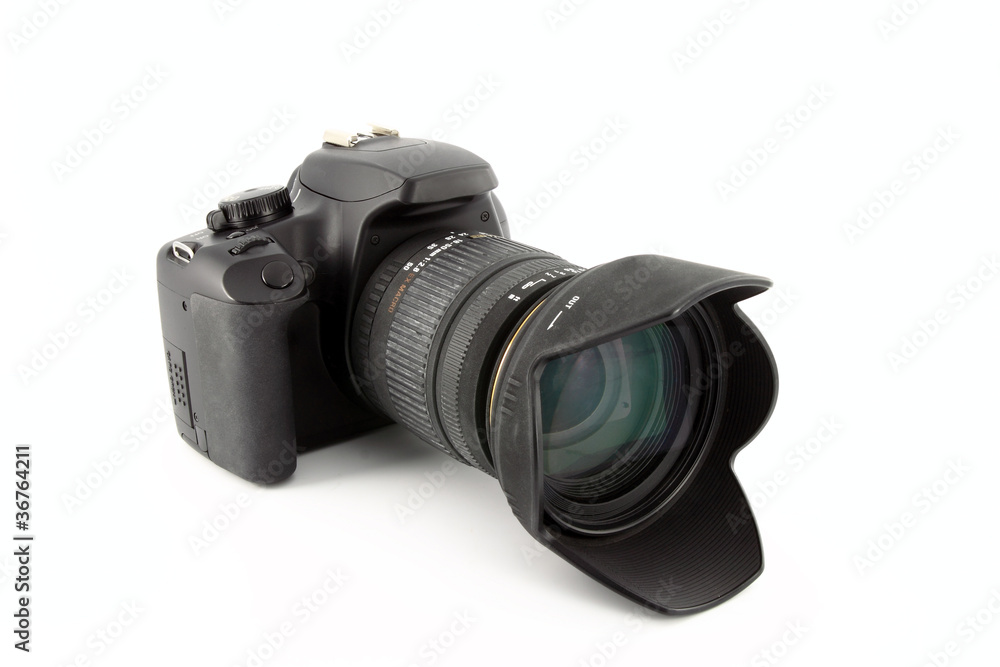 digital camera isolated on white background digital camera isolated on white background