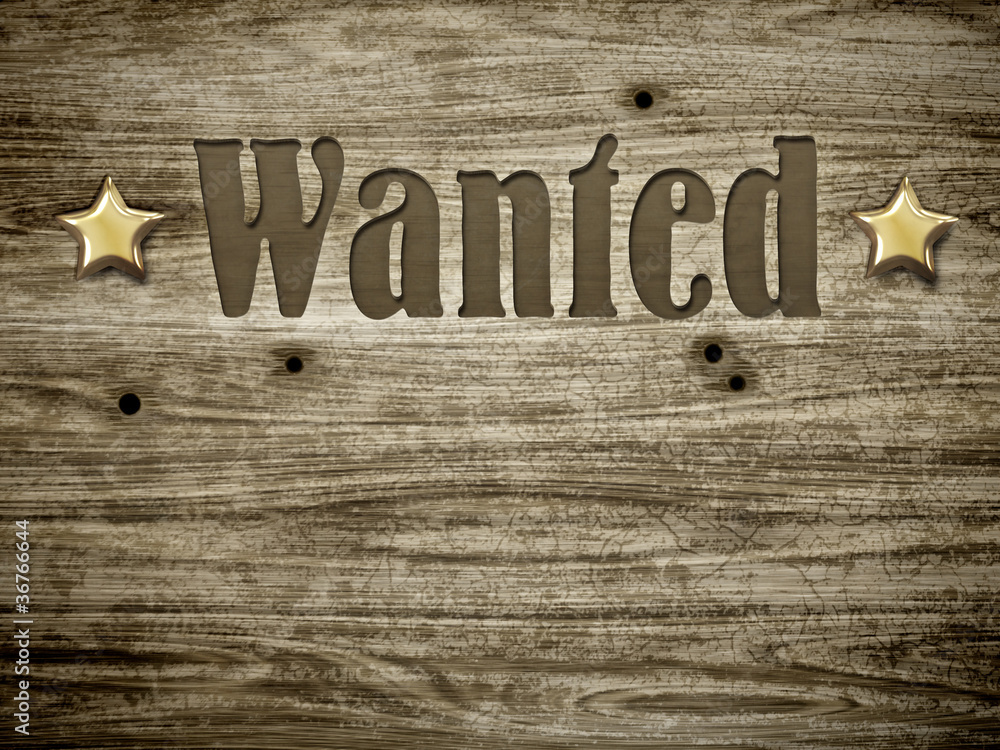 Fototapeta premium wanted