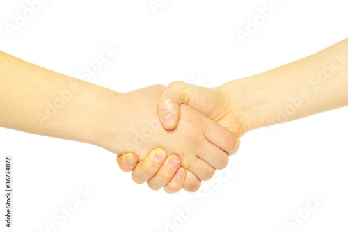 shaking hands