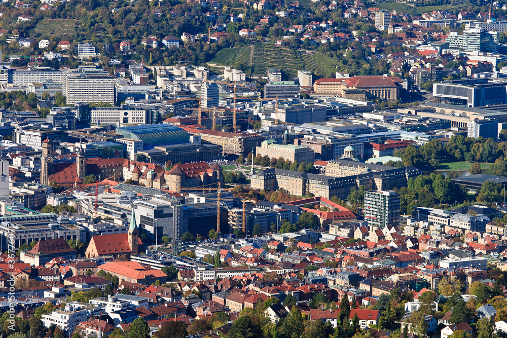 Stuttgart (Deuschland) Innenstadt - city center