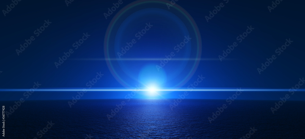 Supernova Background blue