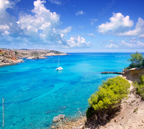 Ibiza Punta de Xarraca turquoise beach
