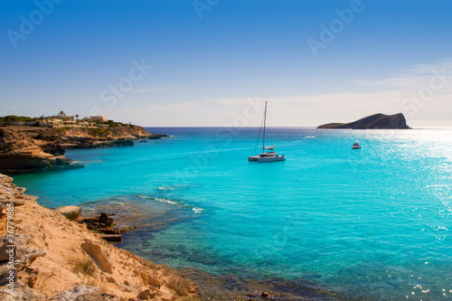 Ibiza cala Conta Conmte in San Antonio