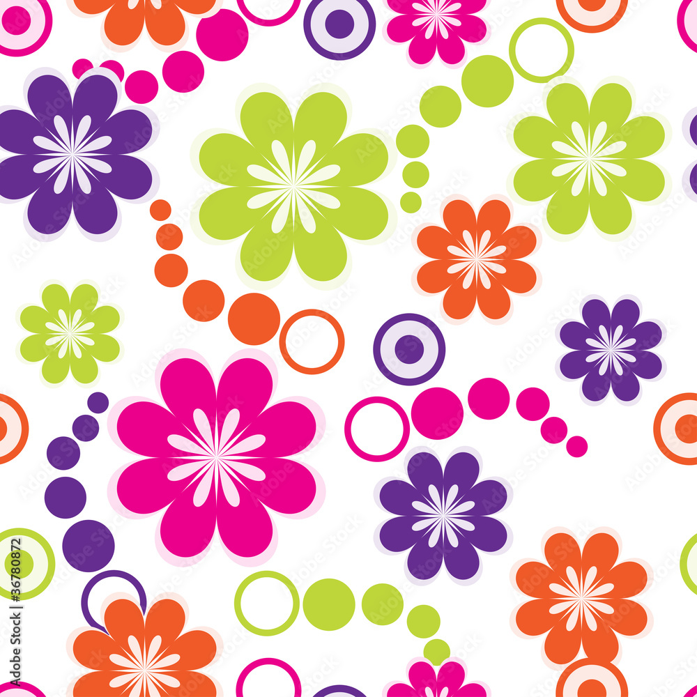 Abstract floral background Abstract floral background