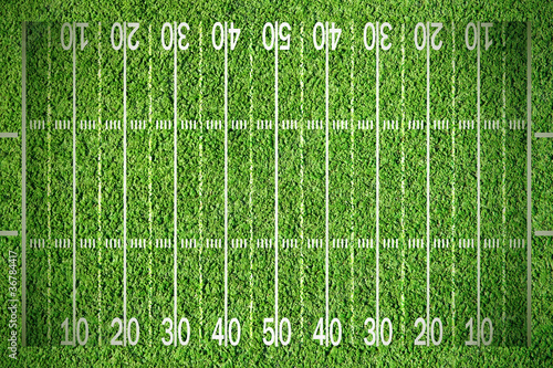 Football grass photo