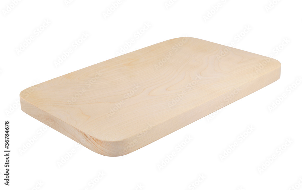 Cutting board isolated on white background Cutting board isolated on white background