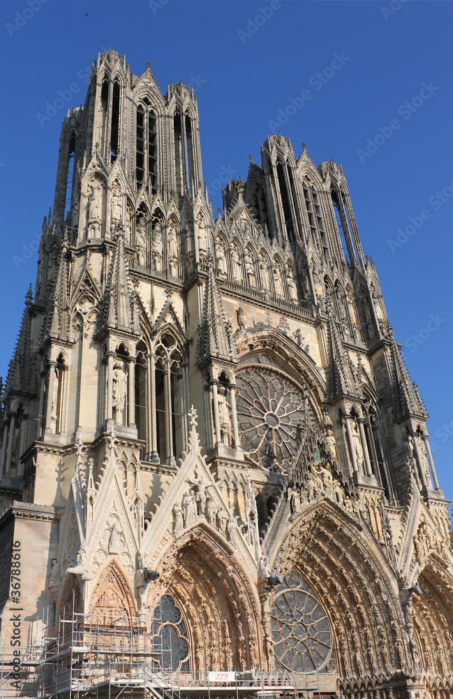 Fototapeta premium Kathedrale von Reims