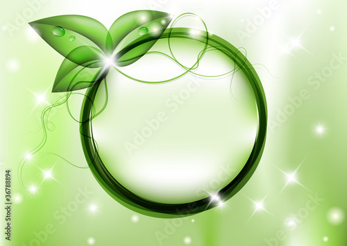 Sfondo con foglie - Lefas background
