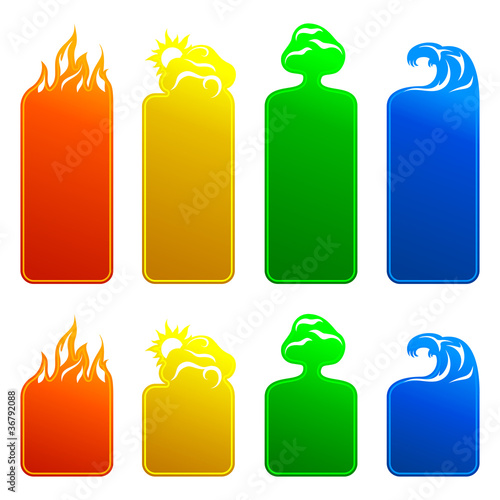 Banners 4 elements