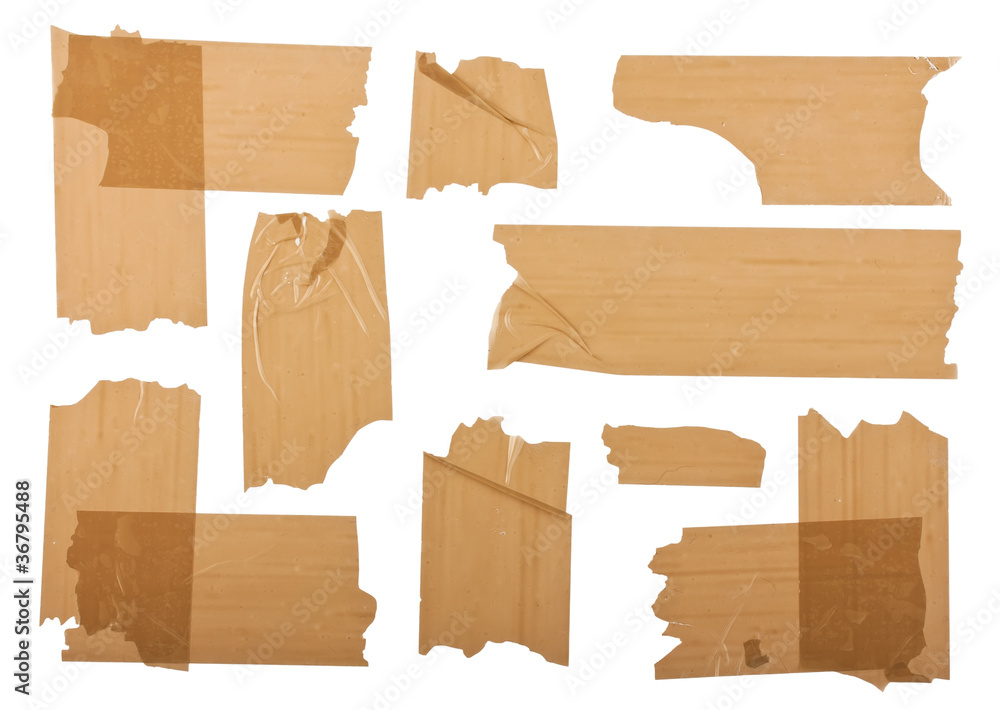 Different fragments of the brown scotch Different fragments of the brown scotch