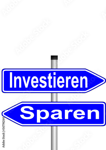 Investieren vs. Sparen